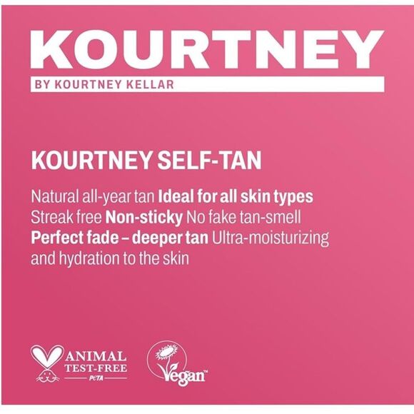 KOURTNEY Self-Tan Body Lotion - Picture 3 of 3